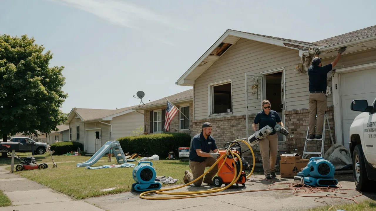Water Damage Restoration in Greenview, IL near me